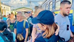 На Волинь прибув евакуаційний потяг з Харківщини (фото)