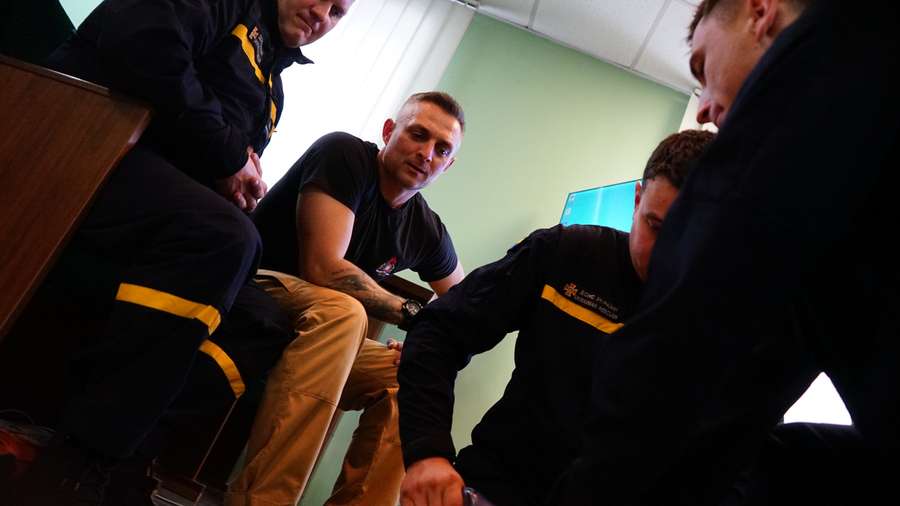 У Луцьку польські рятувальники навчали колег надавати долікарську допомогу (фото)