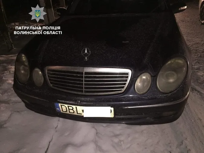 У Луцьку переслідували п'яного водія на «бляхах» (відео)