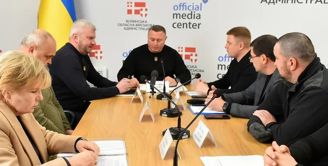 Погуляйко обговорив з керівниками волинських медзакладів проблеми харчування військових