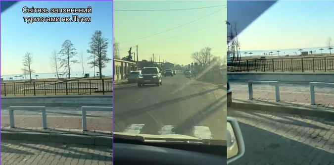 ⛸Туристів наче влітку:  що волиняни роблять на Світязі (відео)