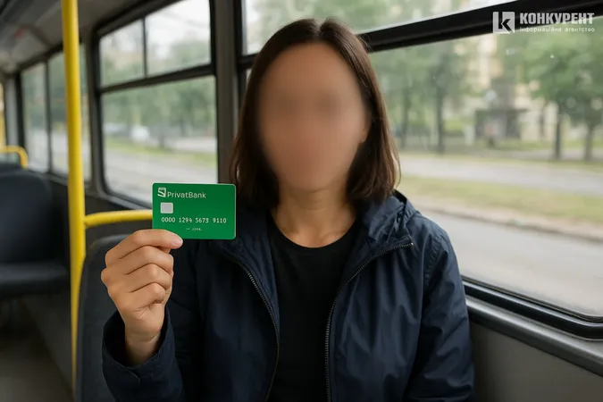 Лучанка знайшла банківську карту в маршрутці й цілий день тринькала гроші