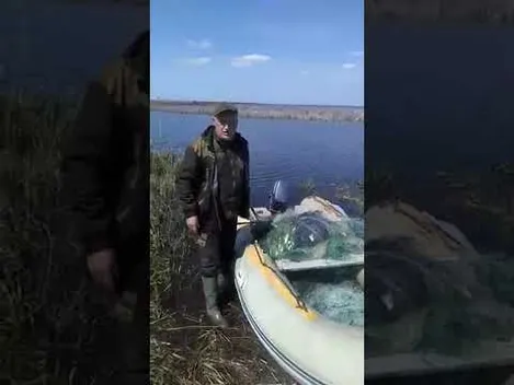 На Волині вилучили понад 100 рибальських сіток на одному озері (ФОТО, ВІДЕО)