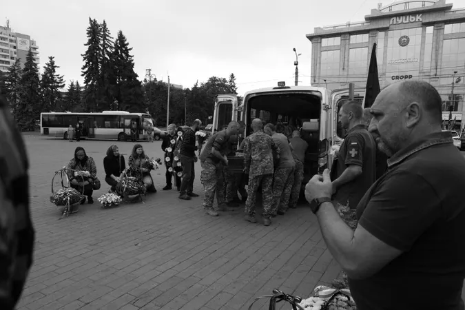 У Луцьку попрощалися із загиблим на Запоріжжі Олександром Шевчуком (фото)
