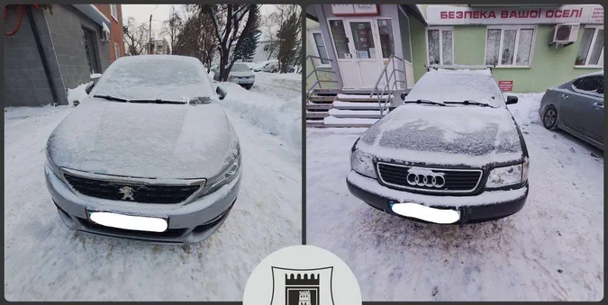 У Луцьку штрафують водіїв за неправильно припарковані авто на тротуарах