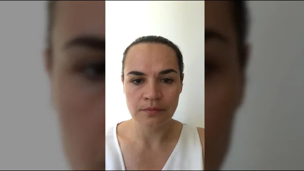 Тіхановська після виїзду з Білорусі записала відеозвернення