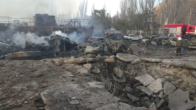 Ворог вдарив по Очакову