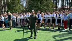 На Волині прикордонники привітали випускників військового ліцею (фото)