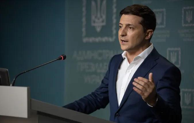 Зеленський чекає закінчення війни на Донбасі через рік