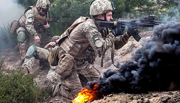 Українські бійці ліквідували загін омонівців біля Лисичанська