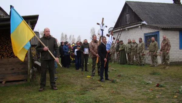 На Волині в останню путь провели прикордонника (фото)
