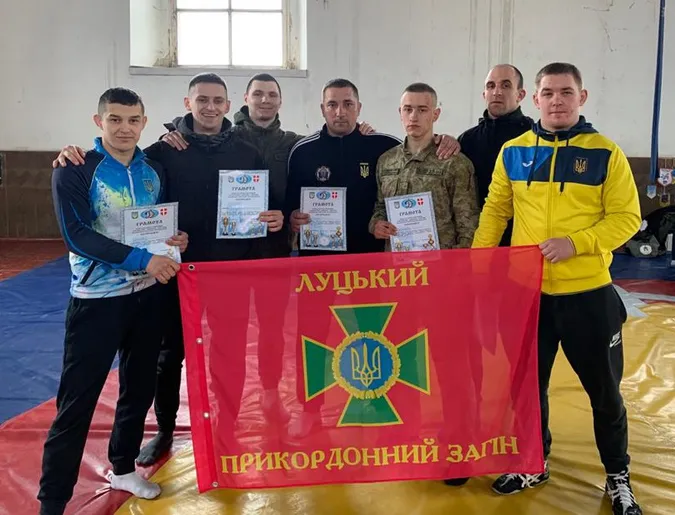 Змагання з боротьби самбо: луцькі прикордонники – лідери