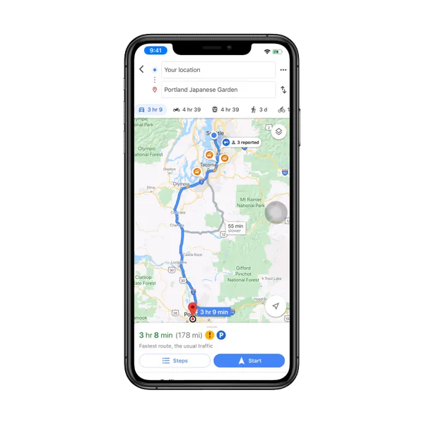 Google Maps зможе повідомляти про ДТП та затори