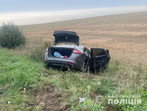 Під Луцьком «харлей» протаранив «форд» – мотоцикл згорів, байкер загинув (фото)