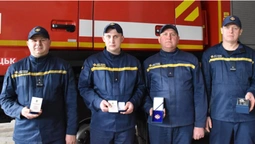 У Луцьку відзначили героїв-рятувальників, які долали наслідки бойових дій (фото)