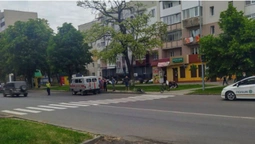 Мотоцикл збив велосипедистку на переході у Володимирі (фото)
