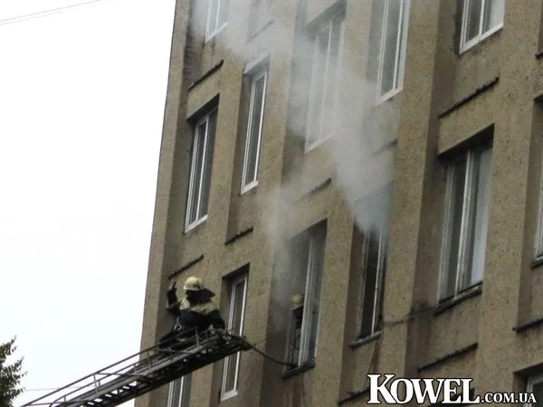 У ковельському готелі «Лісова пісня» – пожежа (фото) 
