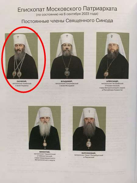Чому луцькі священники УПЦ «МП» з'явились у календарі РПЦ на 2024 рік (фото)
