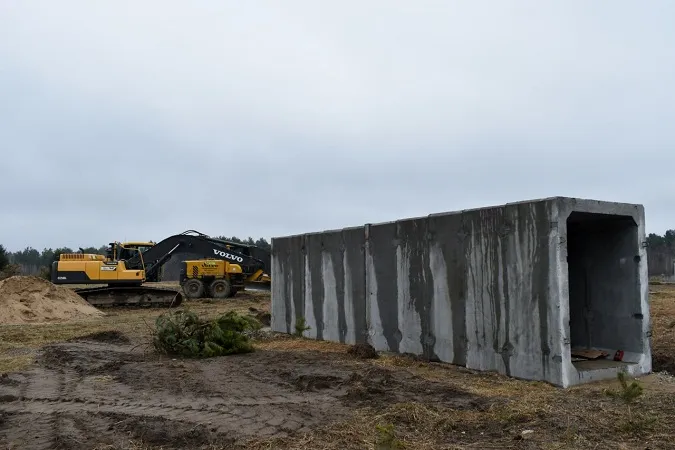 На Волині будують фортифікаційні споруди вздовж кордону з Білоруссю (фото)