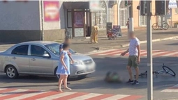 У Нововолинську під колеса авто потрапив 78-річний велосипедист (фото, відео)