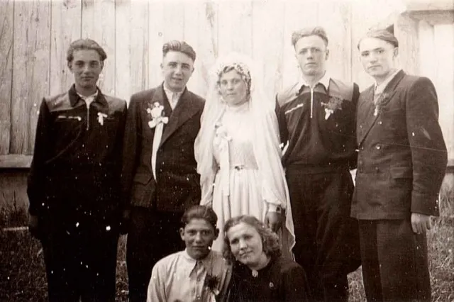 Сільське весілля, 1950-ті роки