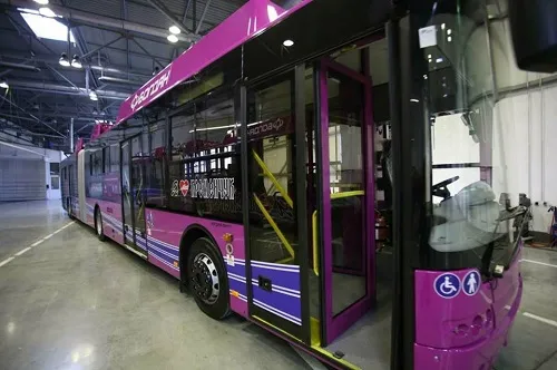 У Кременчук поїхала нова партія луцьких тролейбусів