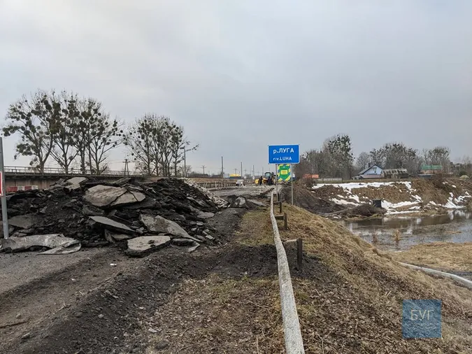 Обвал мосту на Волині: повідомили про стан постраждалих( відео)