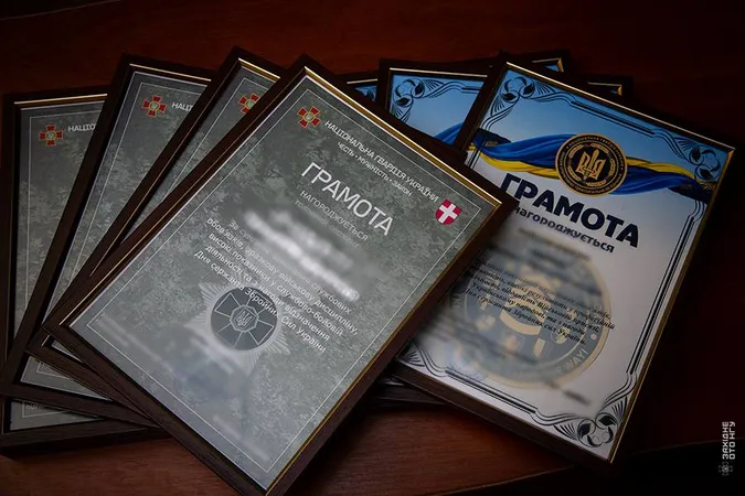 Волинських гвардійців відзначили грамотами за високий професіоналізм (фото)
