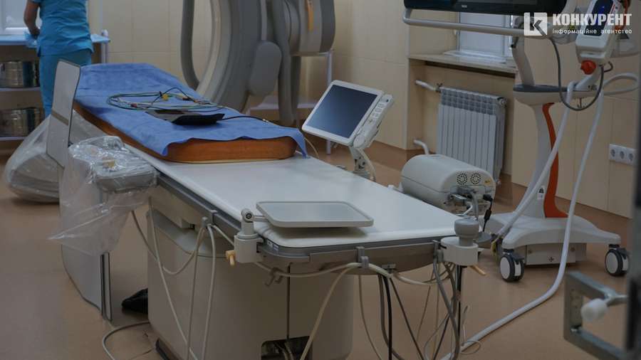 Сучасне обладнання Волинської обласної клінічної лікарні><span class=