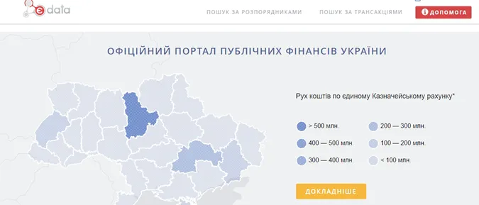 Відтепер за витратами бюджетних коштів можна стежити онлайн