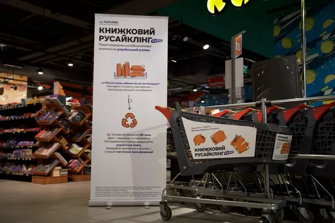 У луцькому «Сільпо» на Рівненській приймають російськомовні книги