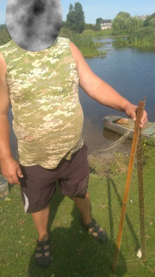 На Люцимері у Шацькому природному парку сітками ловили рибу (фото)