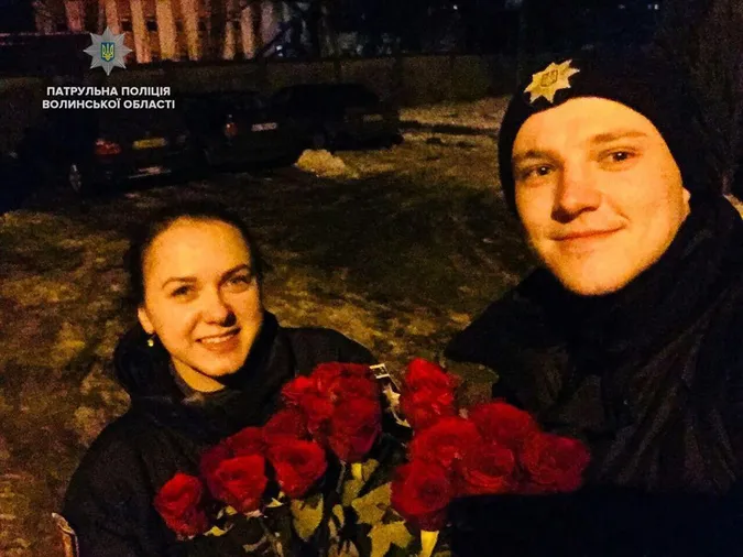 На Волині авто з  квітами злетіло у кювет (відео)