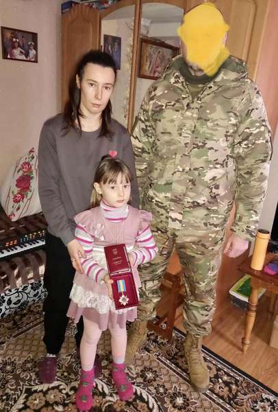 Дружині загиблого волинянина вручили орден «За мужність» (фото)