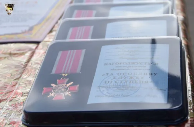 На фронті відзначили військових 14 ОМБР (фото)