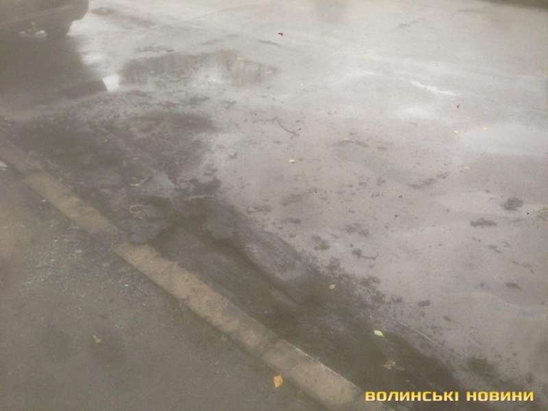 У Луцьку в районі ЛПЗ згорів автомобіль (фото)