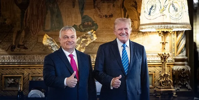 Орбан зустрівся з Трампом і обговорив свою «миротворчу місію» щодо України