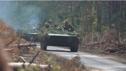 Україна провела біля кордону з Білоруссю військові навчання (фото)