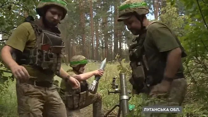 Як волиняки насипають ворогу на Луганщині (відео)