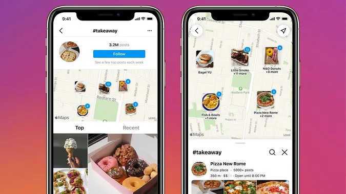 Instagram дозволить шукати заклади на карті