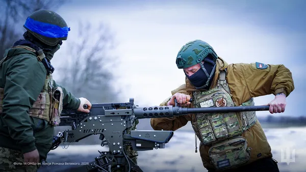 Робот із кулеметом на фронті: у волинській бригаді тестують нову техніку (фото)