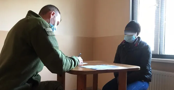 На «Ягодині» зловили «італійку» з Гани (фото)