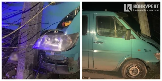 На Волині п'яна дитина вкрала лавету і влупилась нею у стовп (фото)