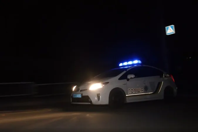 У Луцьку патрульні влаштували погоню за «синім» водієм (відео)