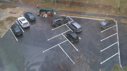Лучани "скинулись" на облаштування парковки (фото)