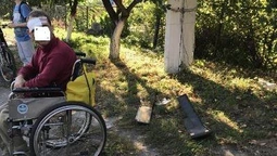 Вилетів із візка: на Волині іномарка збила чоловіка з інвалідністю (фото)