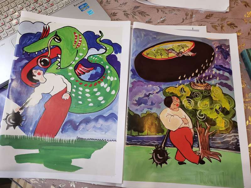 Українську казку «Котигорошко» переклали японською і доповнили ілюстраціями (фото)