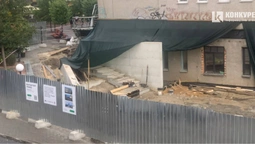 Вже все порозривали: у Луцьку активно працюють над новим сквером (фото)