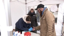Експрес-тестування у центрі Луцька: людей перевіряли на туберкульоз