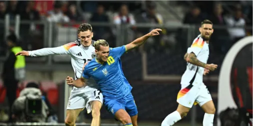 Німеччина і Україна зіграли внічию у товариській грі